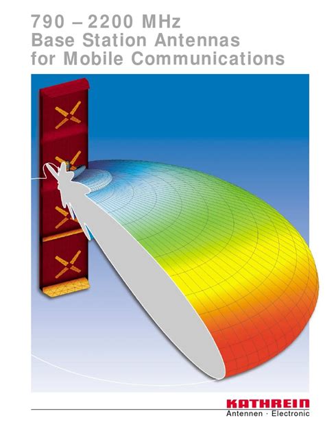 KATHREIN Antennas | PDF | Antenna (Radio) | Decibel