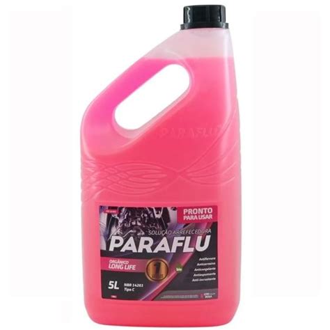 Aditivo Para Radiador Paraflu Rosa 5 Litros Pronto Para Uso Aditivo