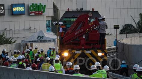 Uji Coba Jalur LRT Jakarta Fase 1B Velodrome Rawamangun Foto Tempo Co