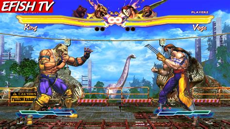 King Kuma Vs Vega Zangief Hardest Ai Street Fighter X Tekken