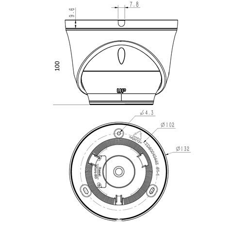 5MPX IP Dome Kamera NEIUS Platinum VK 1099 471 1099 471