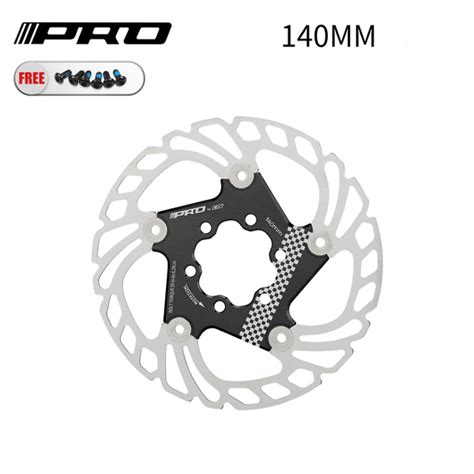 Тормозные колодки IIIPRO Mountain 140 мм из нержавеющей стали, черный ...