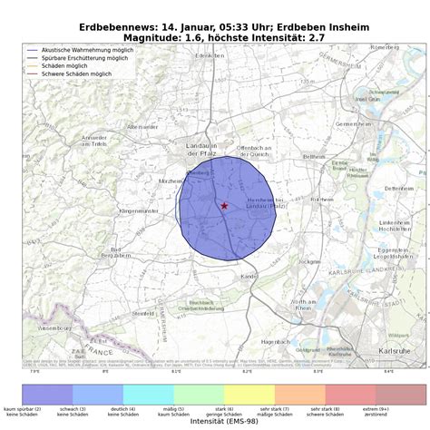 Kleines Erdbeben M In Insheim