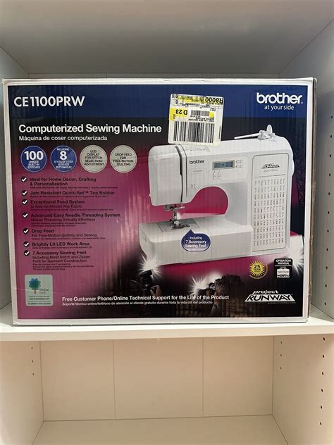 Brother Ce Prw Computerized Sewing Machine In Box Never Used Project