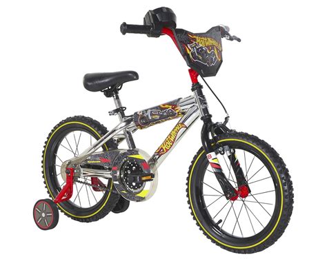 Dynacraft Hot Wheels 16 Inch BMX Bike Chrome Finish Walmart
