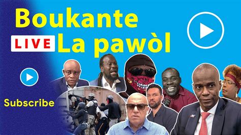 Boukante La Pawol En Direct Radio Mega Haiti Live Guerrier Henri