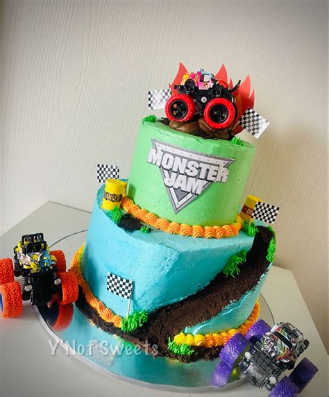 Monster Truck🏁🚘 In 2023 Monster Trucks Cake Monster