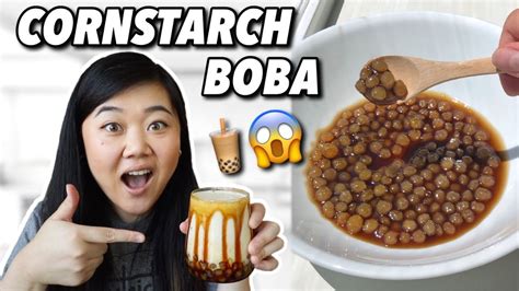 Boba Pearls Recipe With Tapioca Starch And Cornstarch | Deporecipe.co