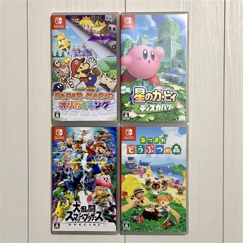 ・ドラゴン Switchソフト 4種 のサイズ