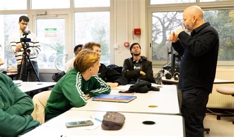 Rencontre Avec Gilles Marchand Au Lyc E Marseilleveyre Le