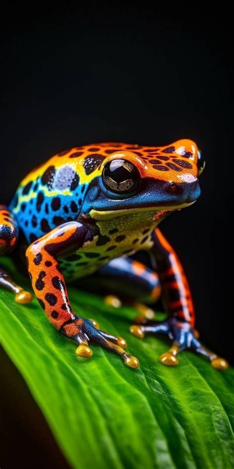 Colorful Frog Wallpaper 🐸