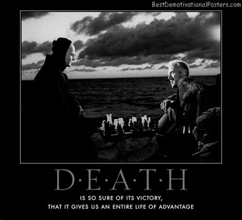 Death Victory - Demotivational Poster