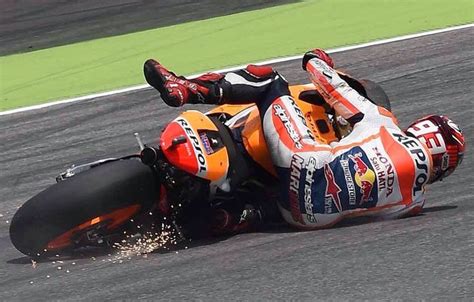 Marquez Crashing Motos Deportivas Marc Marquez Motos