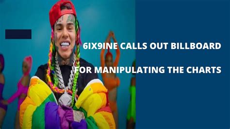 Tekashi 6ix9ine Billboard Manipulating Charts Youtube