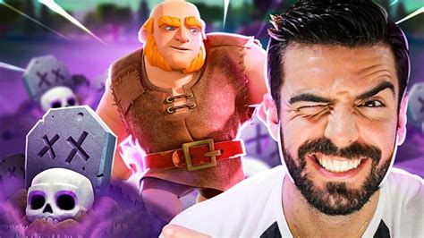 Deck De Gigante Cemit Rio No Clash Royale Youtube