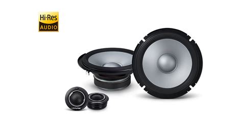 Alpine S2-S65C S-Series 6.5" Component Speakers - Sound Garage