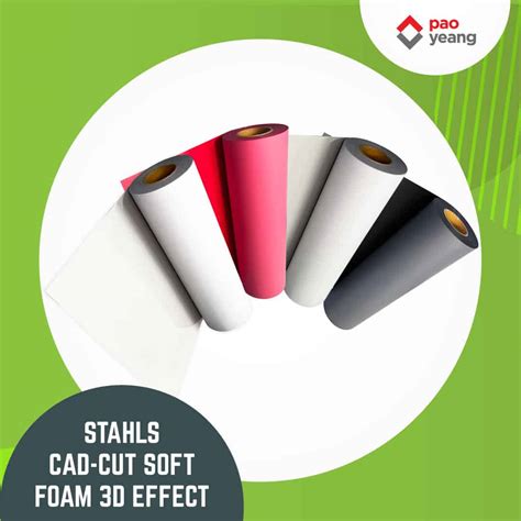 Stahls Cad Cut Soft Foam D Effect Pao Yeang Sdn Bhd