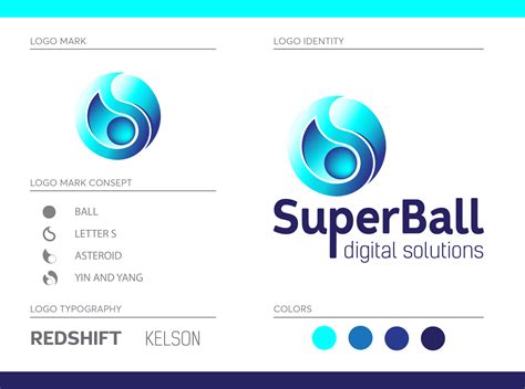 SuperBall LOGO Identity by Tsvetelina Basheva on Dribbble