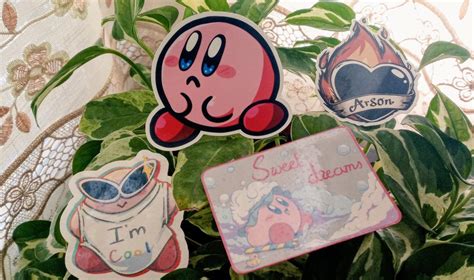 Kirby Stickers!!! by AG-Piers on DeviantArt