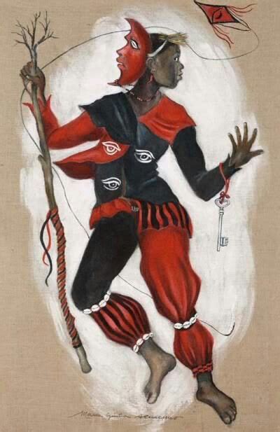 Elegua By Maria Giulia Alemanno African Mythology Orisha Shango Orisha