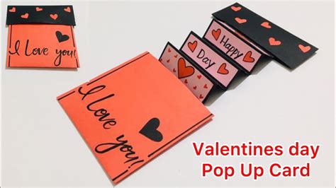 Valentines Day Pop Up Card Valentine Cards Handmade Love Greeting Cards Latest Design