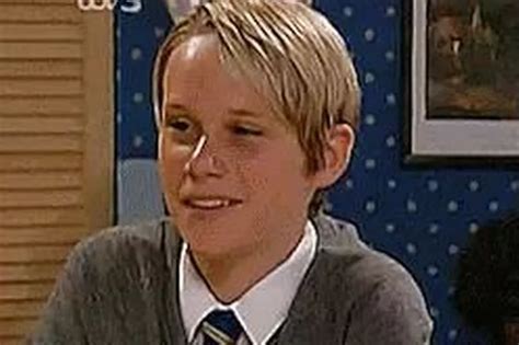 emmerdale robert sugden child actor christopher smith  completely
