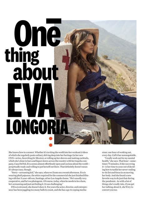 EVA LONGORIA in Wwomen’s Health Magazine, February 2022 – HawtCelebs
