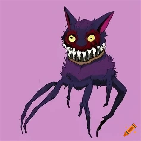 Digital Art Of A Hybrid Monster With Spider Legs And A Wolf Head On Craiyon