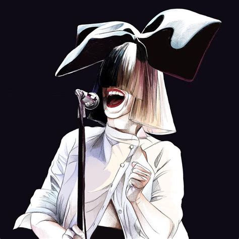 Sia Drawing By Me Drawings Instagram Art