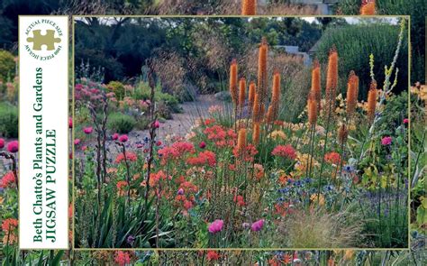 Beth Chatto Jigsaw Puzzle A Riot Of Colour In The Gravel Garden