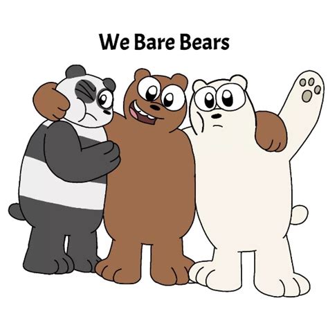 We Bare Bears (From Cartoon Network) by paulaoarts2008 on DeviantArt