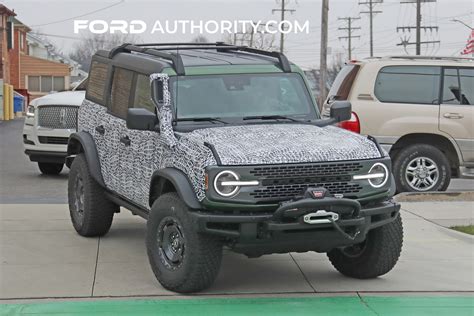 2022 Ford Bronco Everglades Prototype Spotted Testing