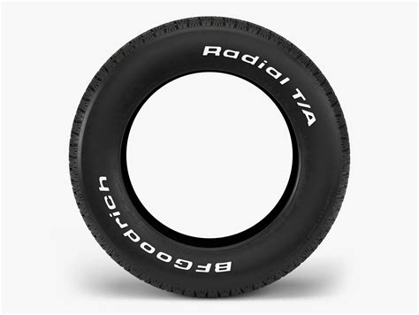 Bfgoodrich Radial Ta Tire 3d Model Cgtrader