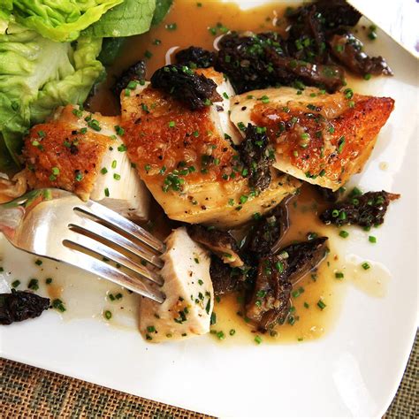 Easy Pan Roasted Chicken Breasts With Morel Mushroom Pan Sauce Recipe