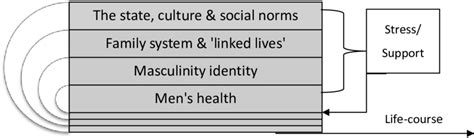 1 Theoretical framework for a contextual understanding of men's health ...