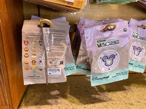 New Disney Munchlings Mystery Pin Sets Arrive At Disney Springs