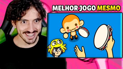 O Melhor Jogo De Ritmo Q Existe Saiko Leozin React Youtube