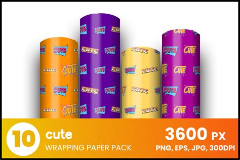 Cute Wrapping Paper Graphic by fromporto · Creative Fabrica