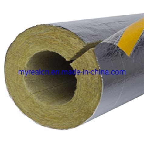 Good Thermal Heat Insulation Material Rockwool Rock Wool Pipe Supplier