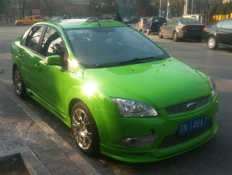 Ford Focus sedan is Green in China