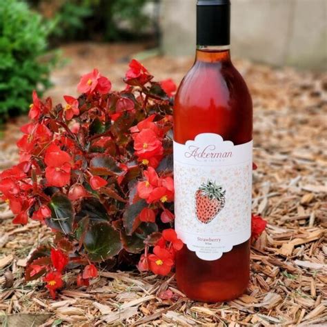 Strawberry Wine Dessert Recipe Ackerman Winery