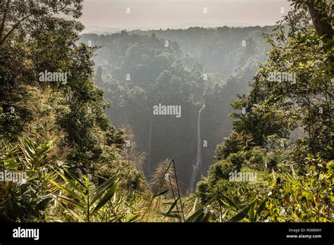 Tad Fane Waterfall, Bolaven Plateau, Pakse, Laos Stock Photo - Alamy