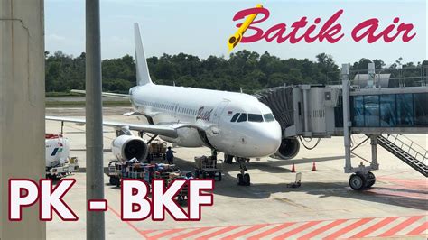 PK BKF IAE Engine A320 Batik Air Pushback Take Off Pekanbaru ID