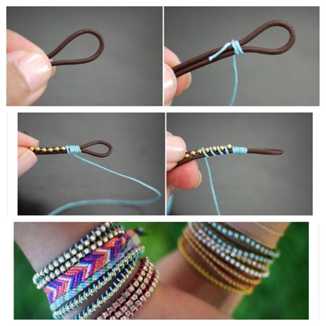 DIY Beaded Woven Bracelet Super Easy Bracciali