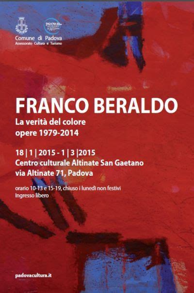 Mostra Antologica A Padova La Verit Del Colore Opere