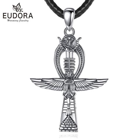 Spoo Design Gyptisches Ankh Kreuz Mit Skarab Us Sonne Horus Auge