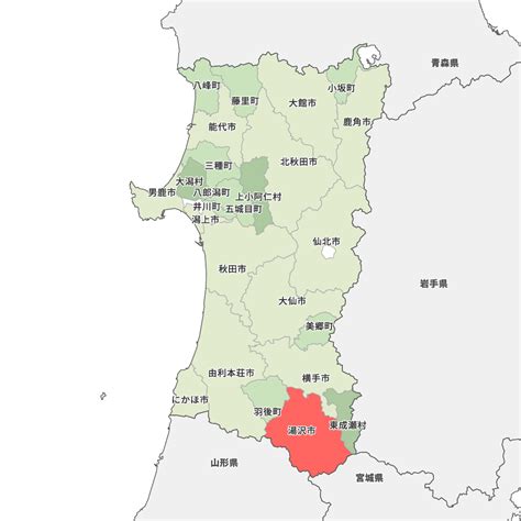 秋田県湯沢市の地図 Map It マップ・イット