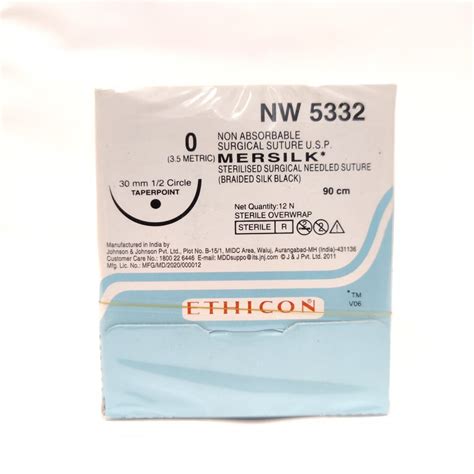 Ethicon Mersilk NW5332 Silk Sutures At 1280 Box In New Delhi ID