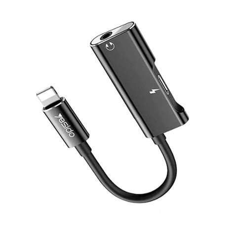 Adaptador Udio Yesido Yau In Lightning Tuga Mobile