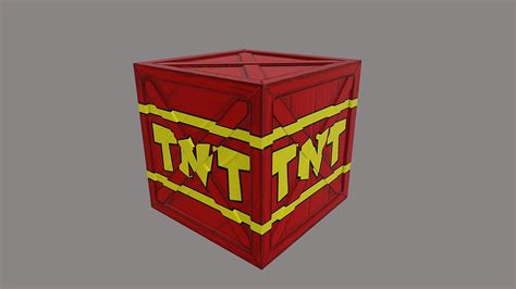 TNT BOX Crash Bandicoot - 3D model by Ian Diaz (@Dyckzu) [2e1cbd6] - Sketchfab